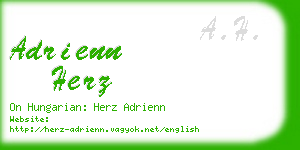 adrienn herz business card